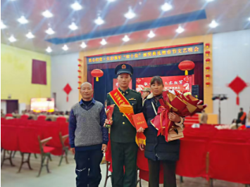 云南镇沅县振太镇‌尹涛获保送军校“入场券”